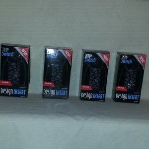 ZIP SWITCH E370567 SEAT DESIGN INSERT, GREY SKULLZ